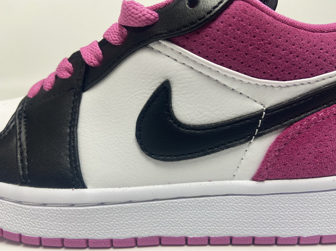 Jordan 1 Low Black Active Fuchsia CK3022-005