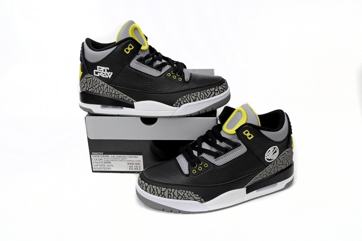 Jordan 3 Retro Oregon Ducks Pit Crew CH011-MNJDLS-5