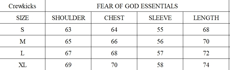 Fear of God Essentials Pullover Hoodie Applique Logo