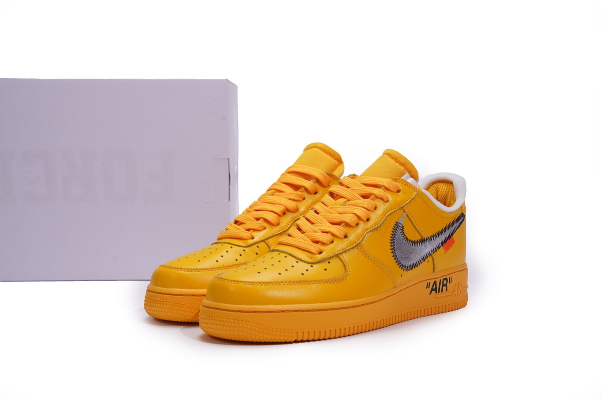 Nike Air Force 1 Low Off-White ICA University Gold DD1876-700
