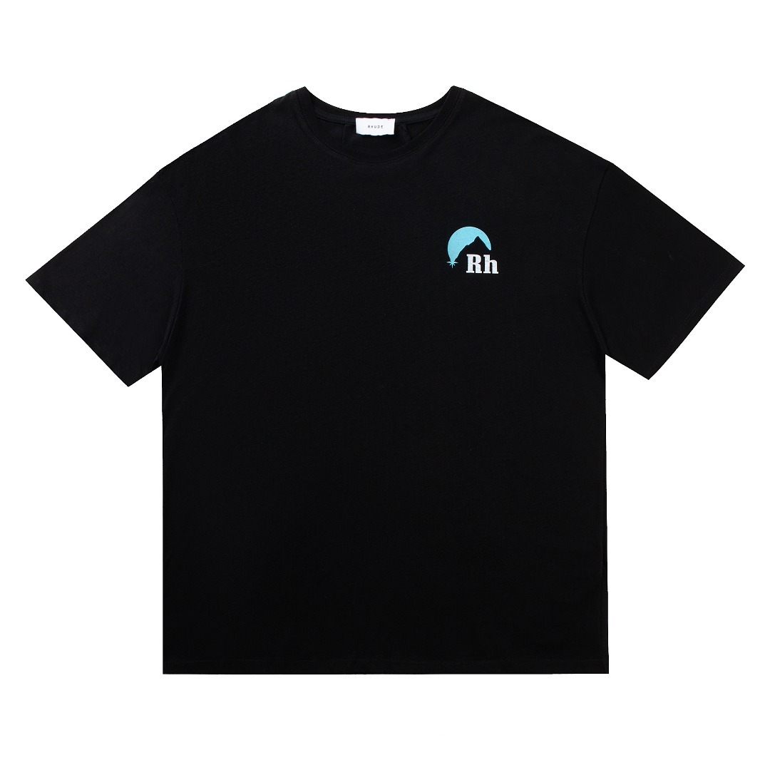 Rhude T-Shirt Black RH201