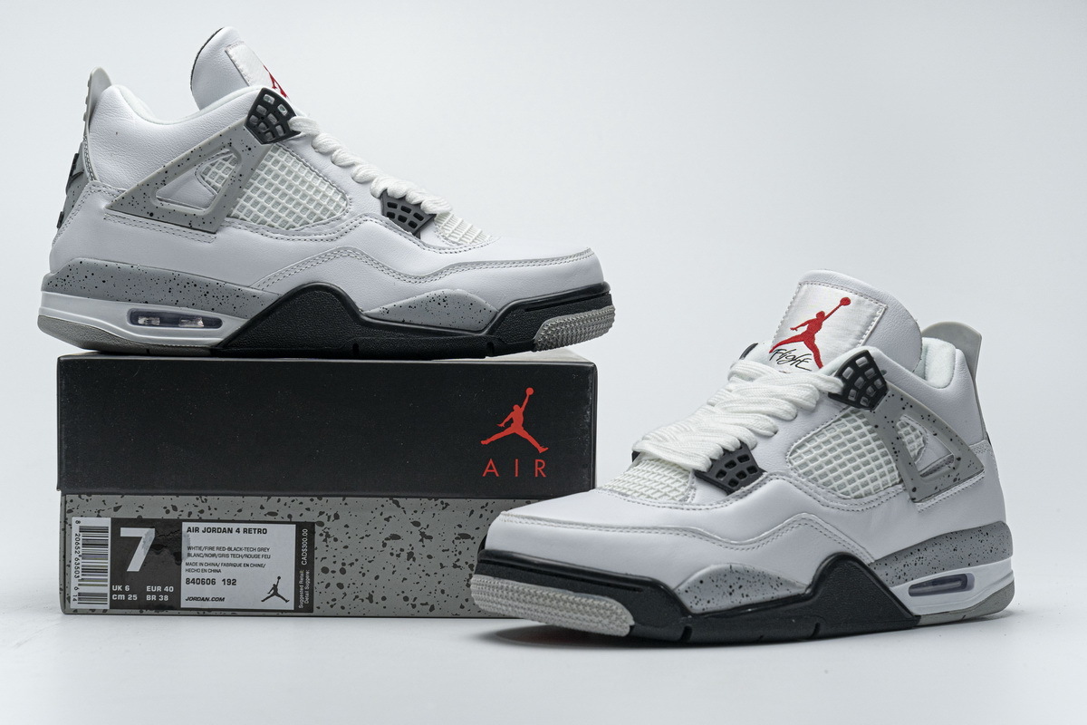 Air Jordan 4 Retro White Cement 840606-192