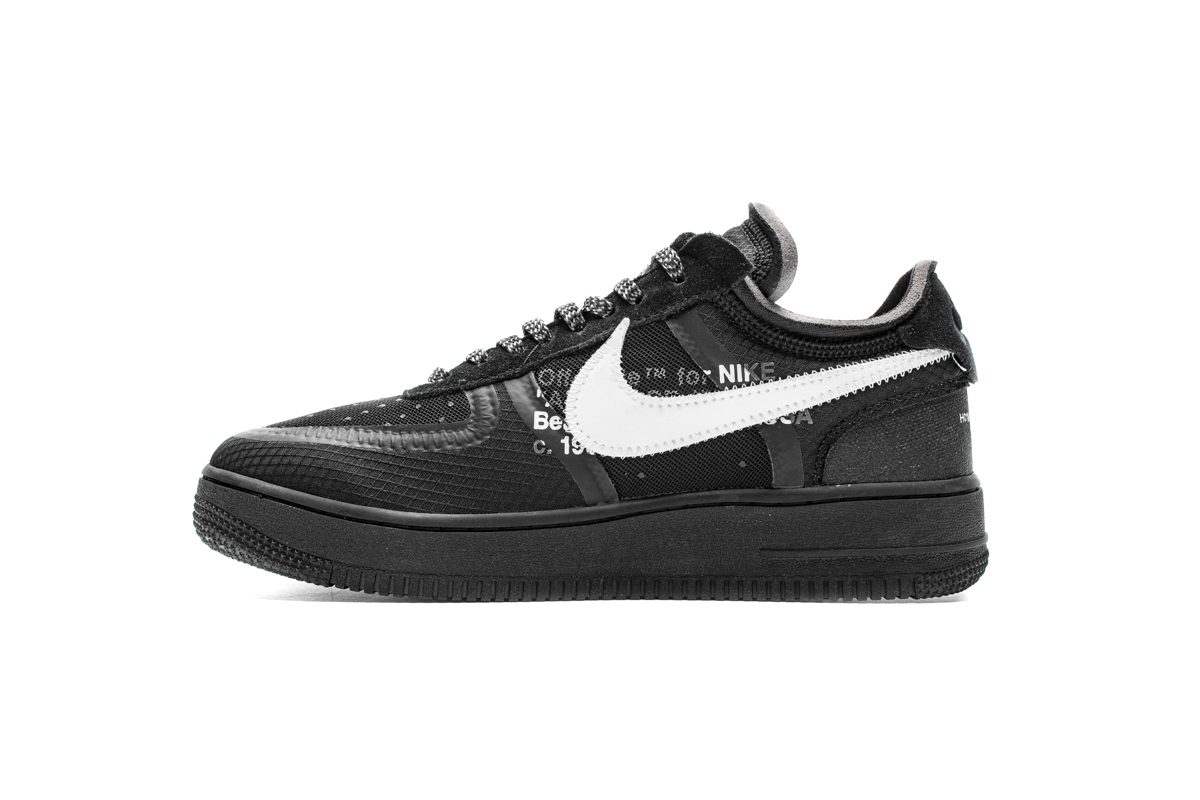 Nike Air Force 1 Low Off White Black AO4606-001