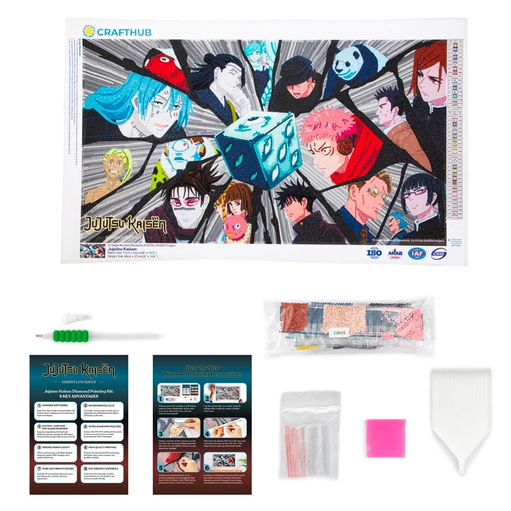 Jujutsu Kaisen - Diamond Painting Kit