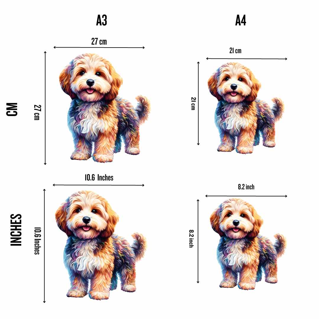 Cavoodle Dog - Jigsaw Puzzle