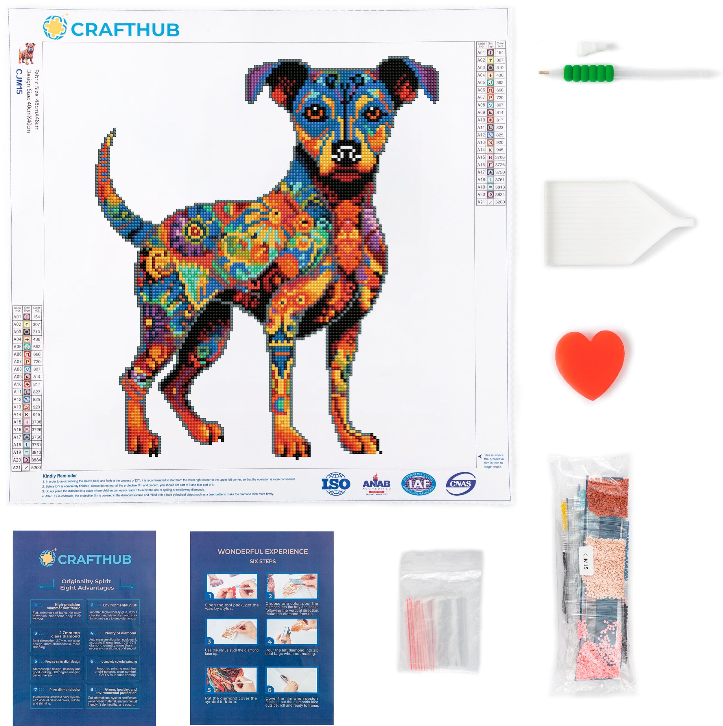 Pinscher Dog - Diamond Painting Kit
