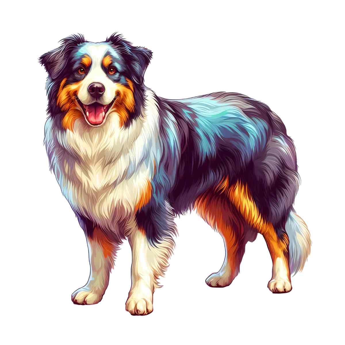 Australian Shepherd Dog - Jigsaw Puzzle