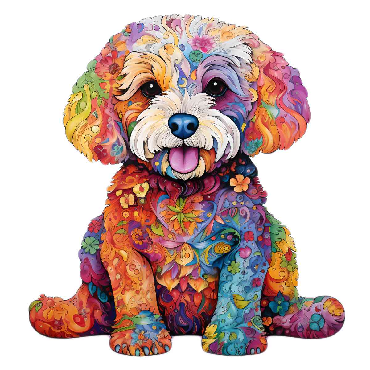 Bichon Frisé Dog - Jigsaw Puzzle