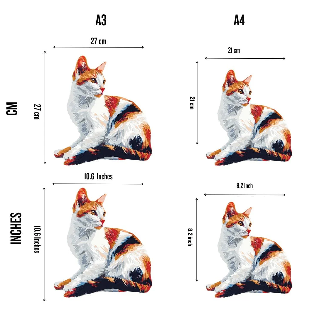 American Wirehair Cat - Jigsaw Puzzle