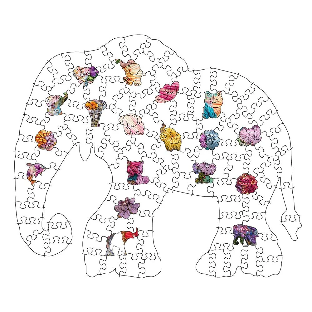Crochet Elephant - Jigsaw Puzzle