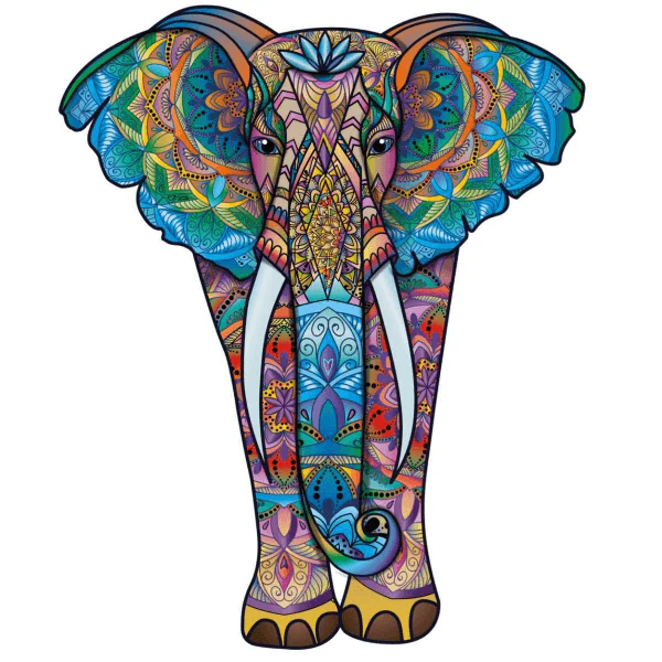 Elephant - Wooden Jigsaw Puzzle