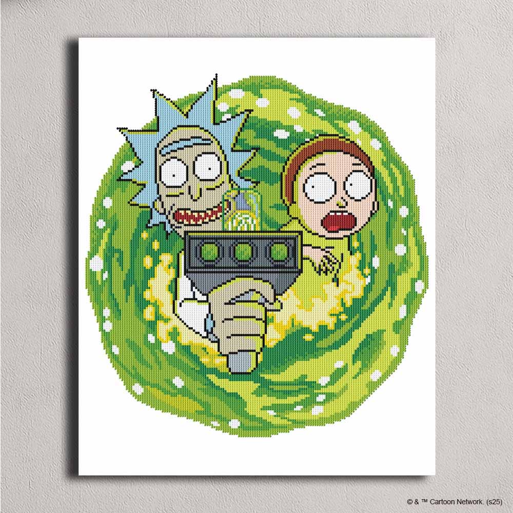 Rick & Morty - Diamond Painting Kit