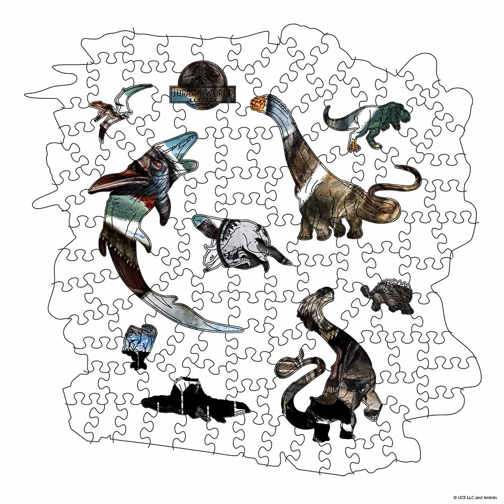 Colossal Giants - Wooden Jigsaw Puzzle
