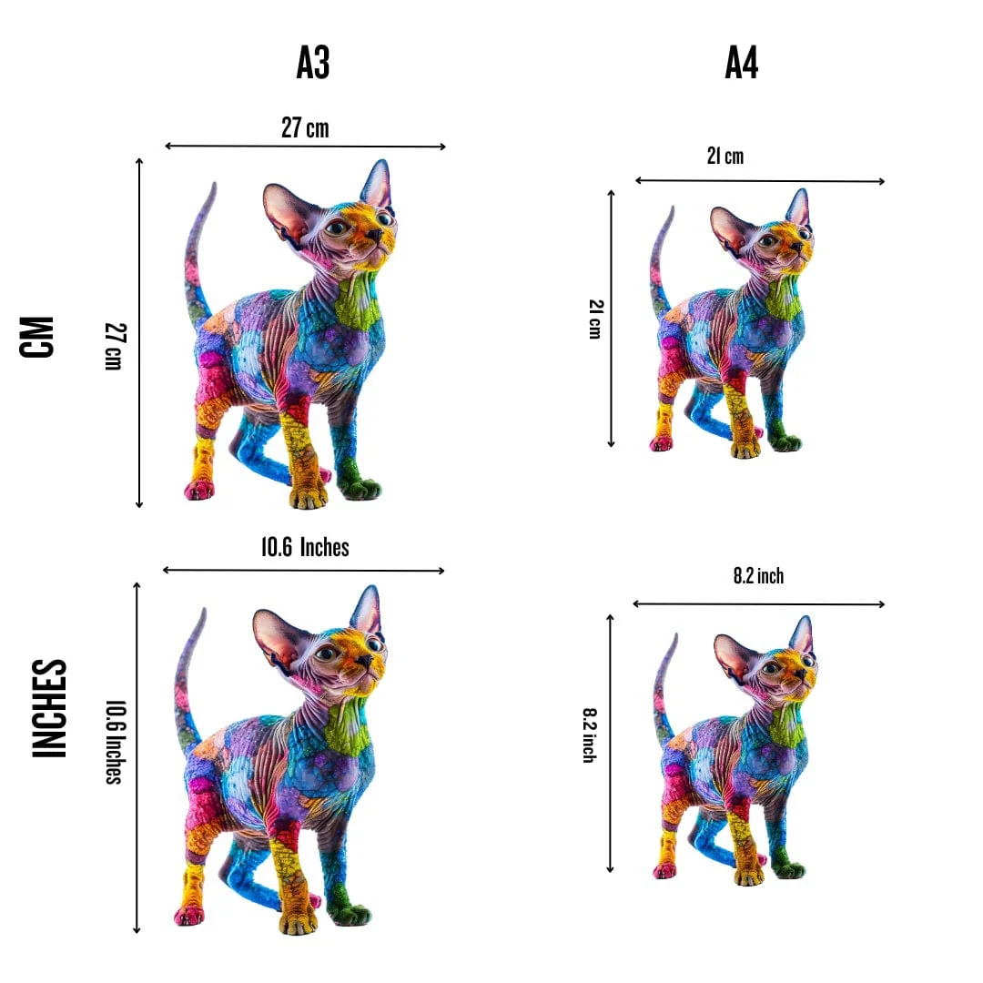 Devon Rex Cat - Jigsaw Puzzle