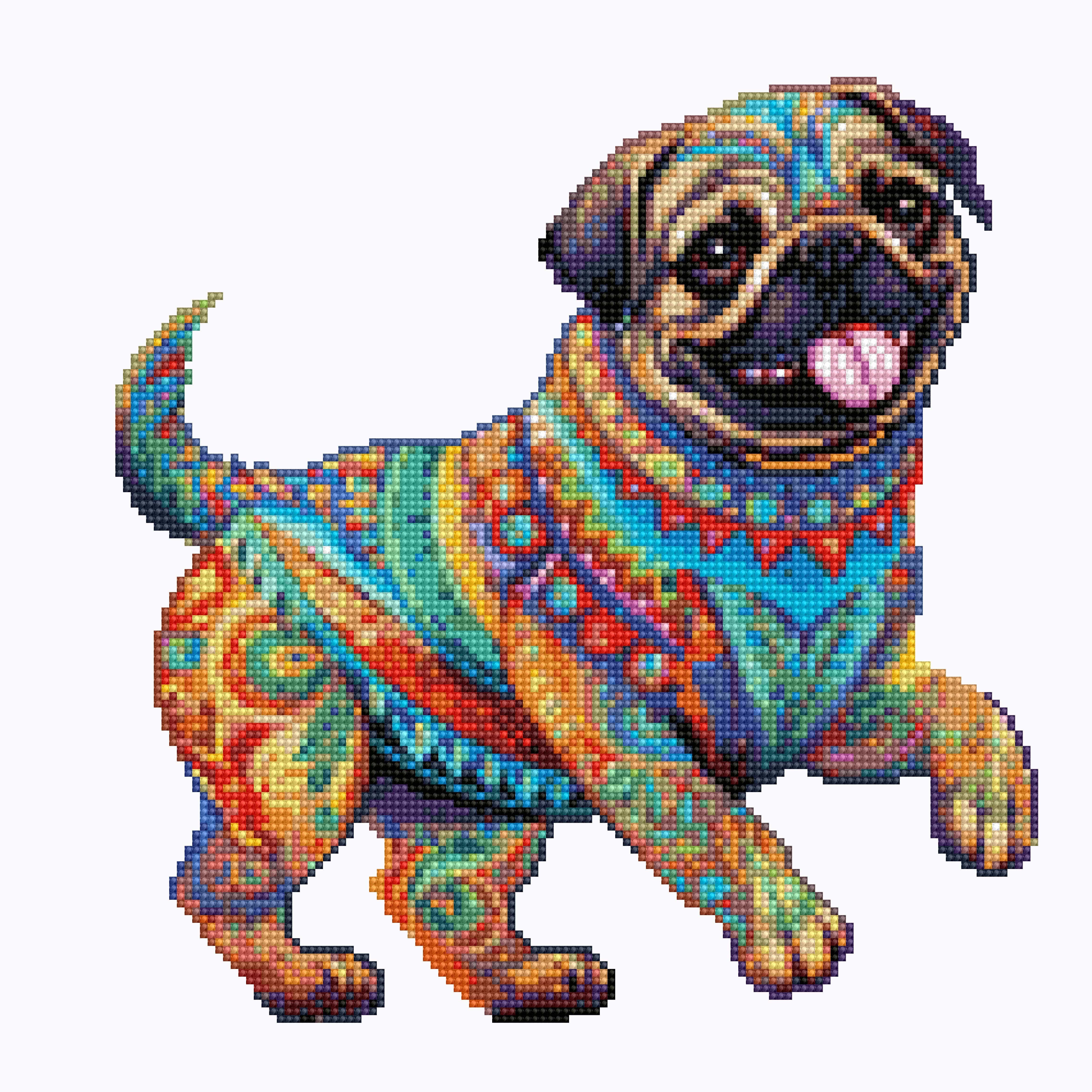 Pug Dog - Diamond Painting Kit