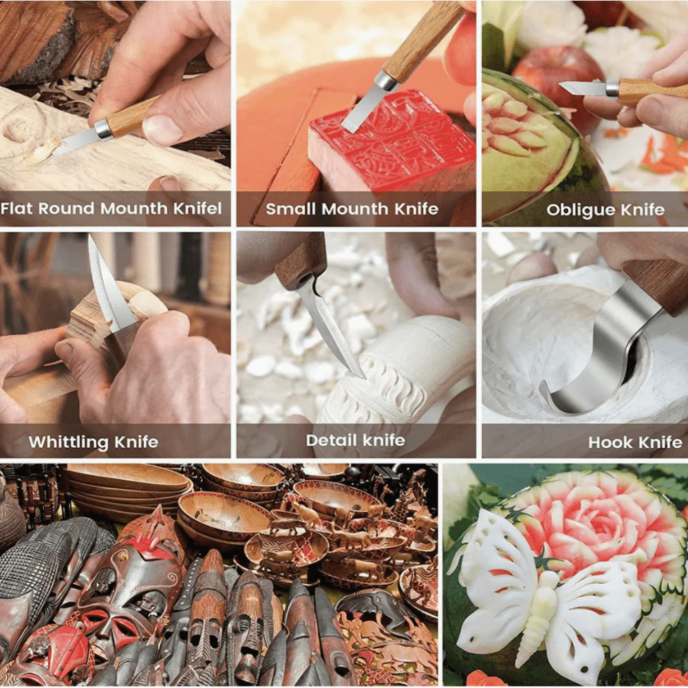 ALL IN 1 WOOD CARVING TOOLKIT