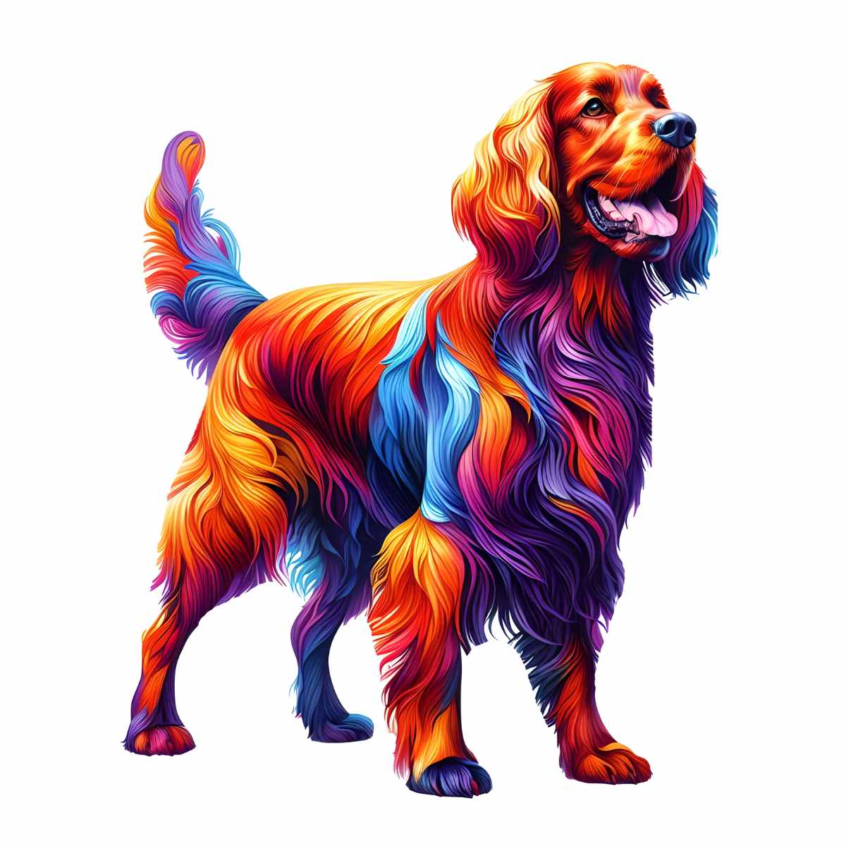 Irish Setter Dog - Jigsaw Puzzle