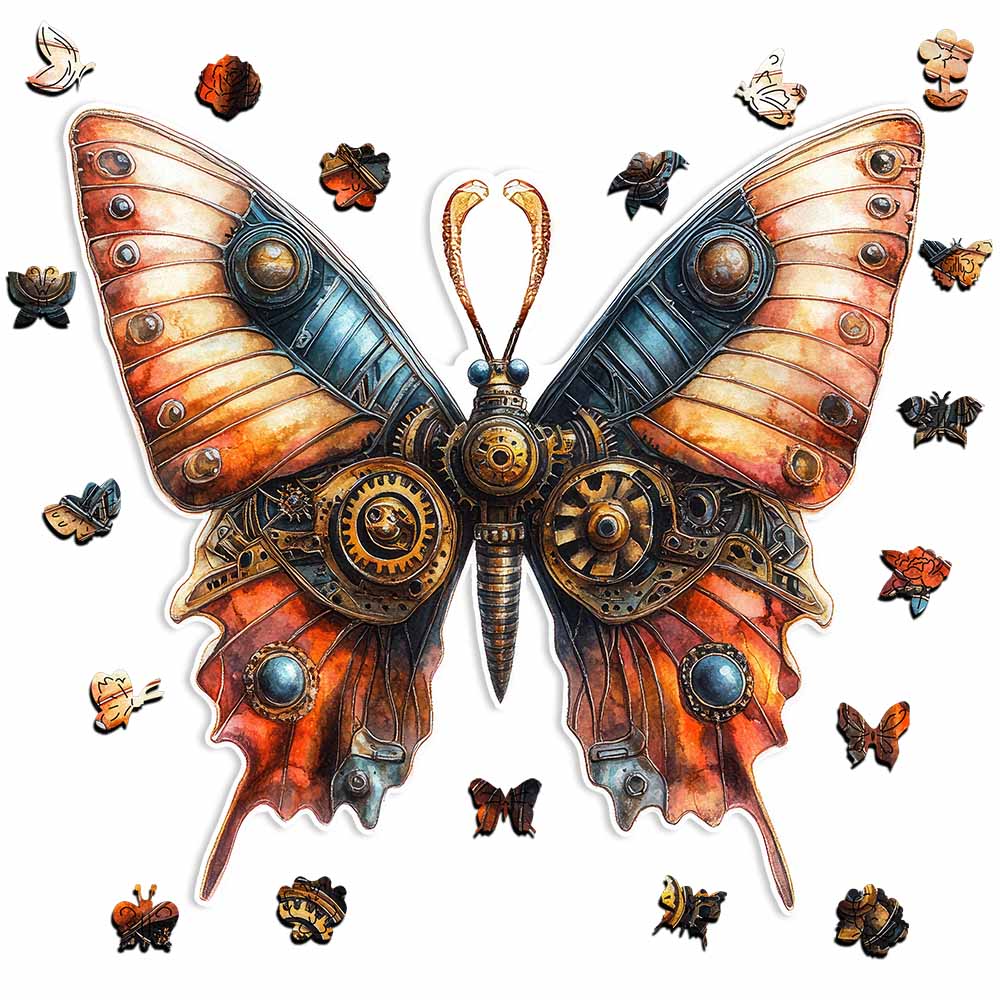 Mechanical Butterfly - Jigsaw Puzzle