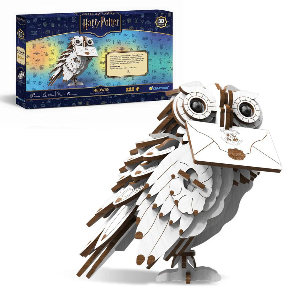 Hedwig - 3D Wooden Puzzle