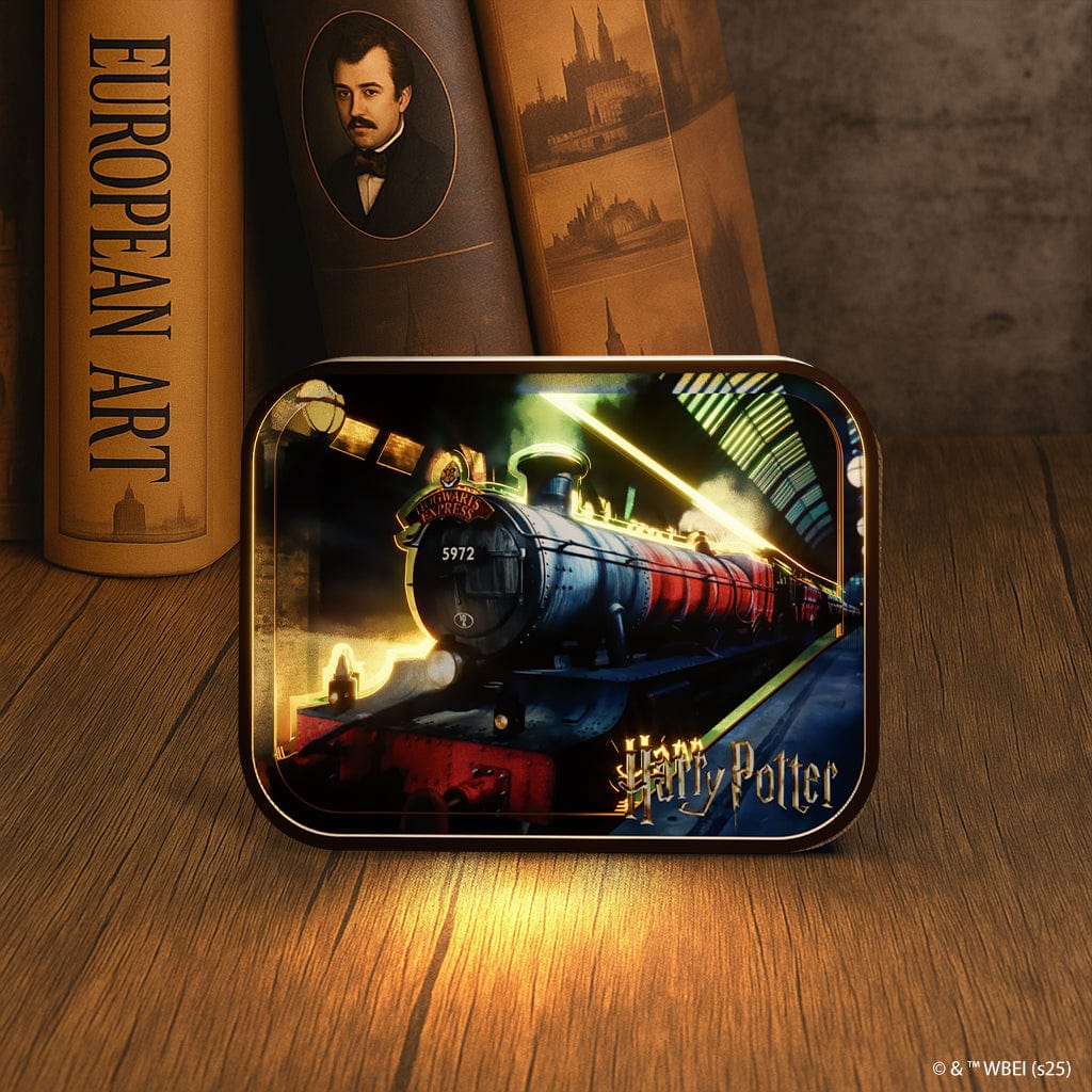 Hogwarts Express - 3D DIY Wooden Puzzle Night Lamp