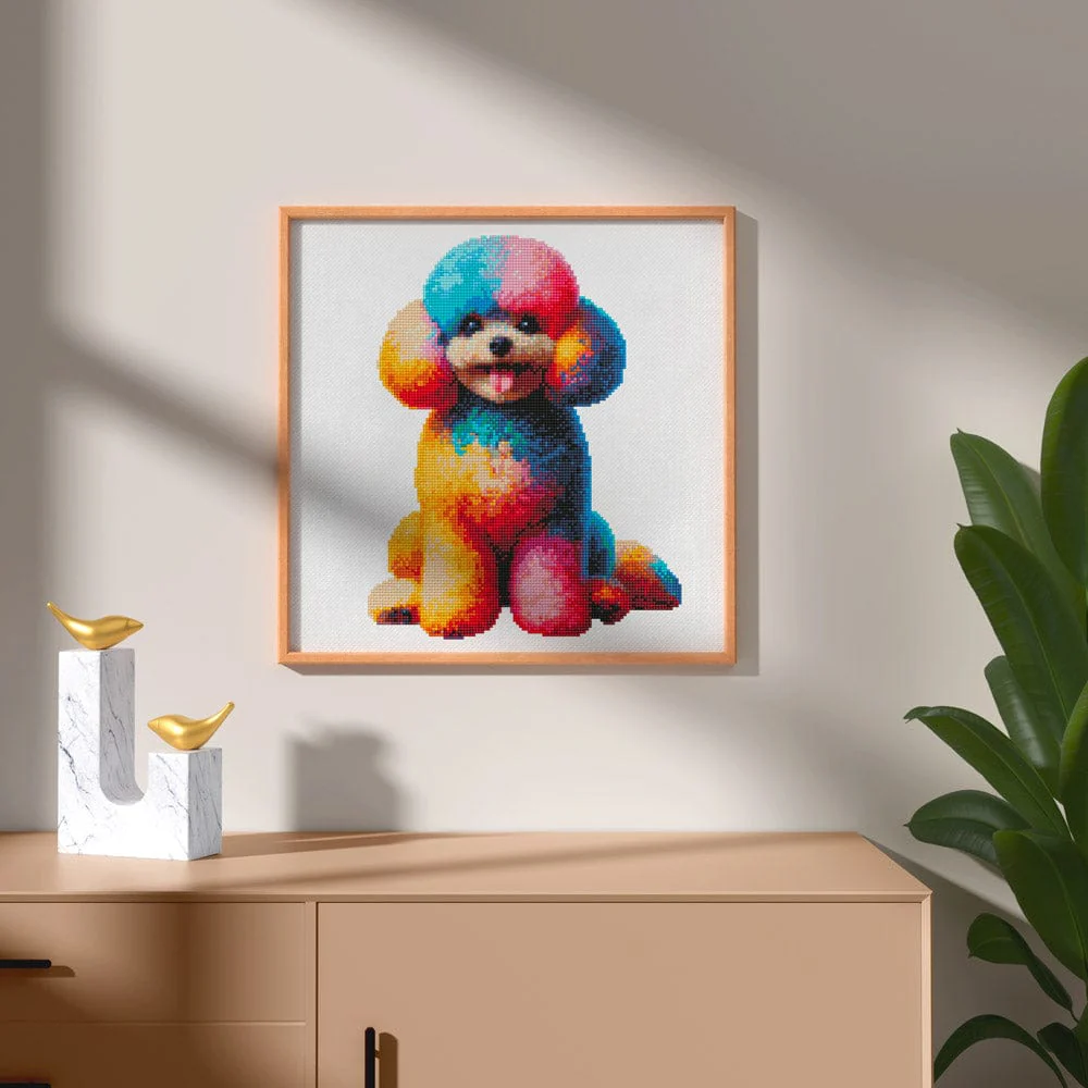 Toy Poodle Dog - Diamond Painting Kit