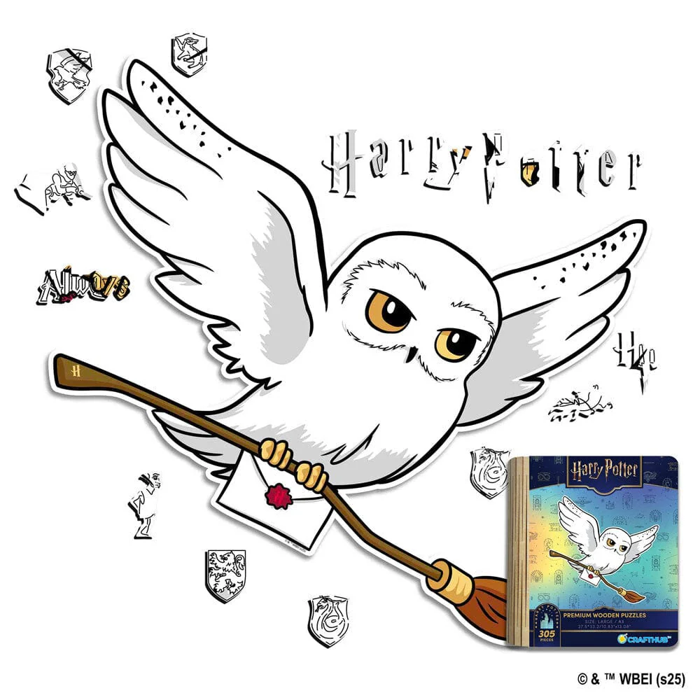 Hedwig - Wooden Jigsaw Puzzle