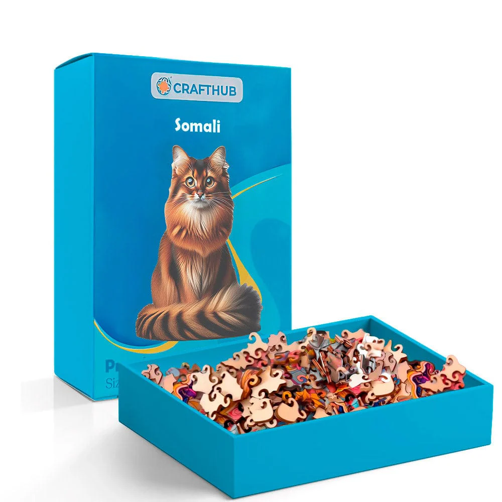 Somali Cat - Jigsaw Puzzle