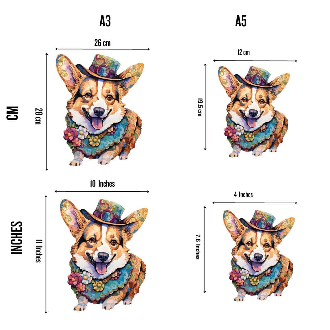 Corgi Dog - Jigsaw Puzzle