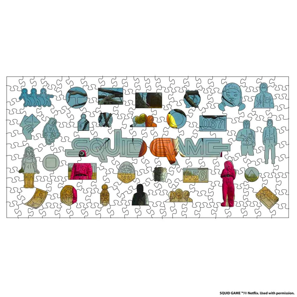 Red Light, Green Light Game - Wooden Jigsaw Puzzle