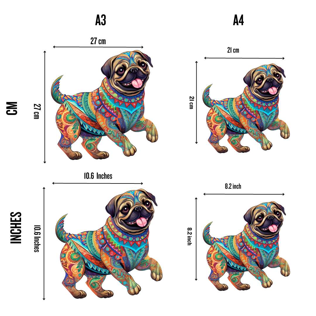Pug Dog - Jigsaw Puzzle