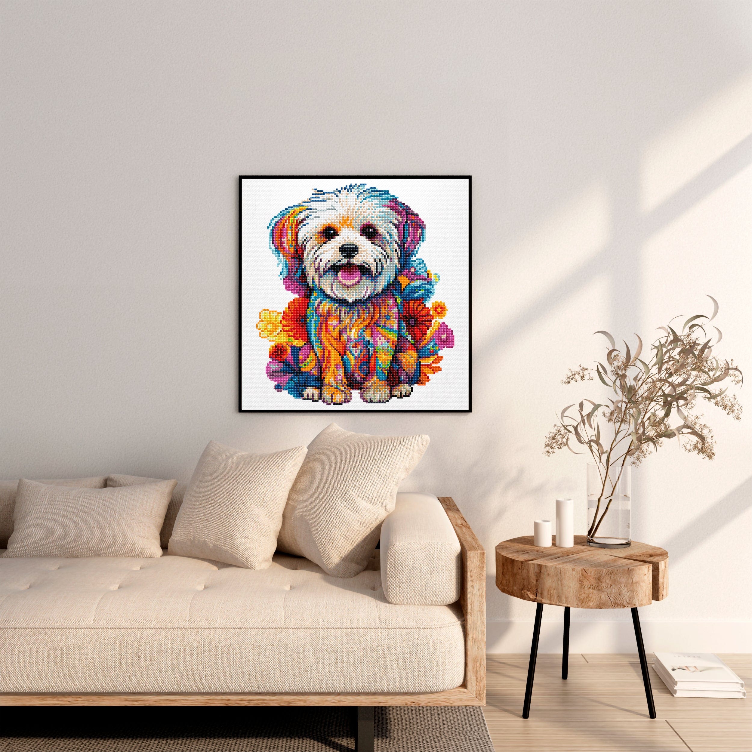 Maltese Dog - Diamond Painting Kit