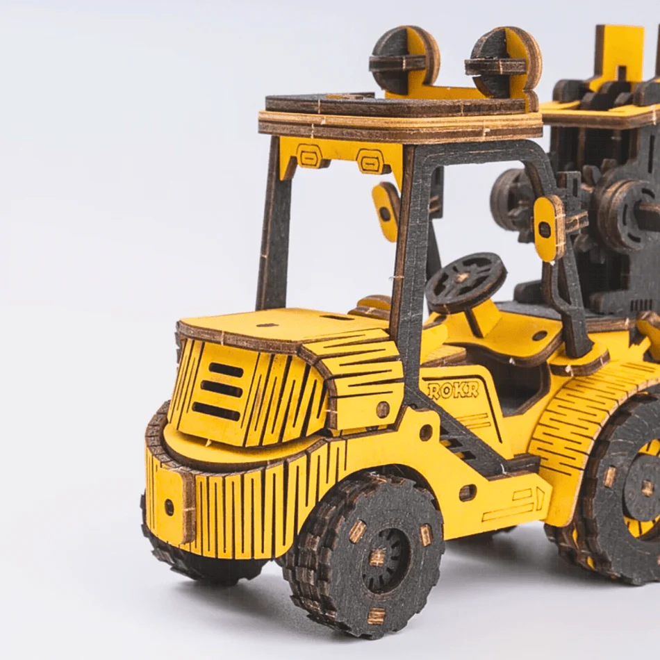 Forklift Engineering Vehicle 3D Puzzle