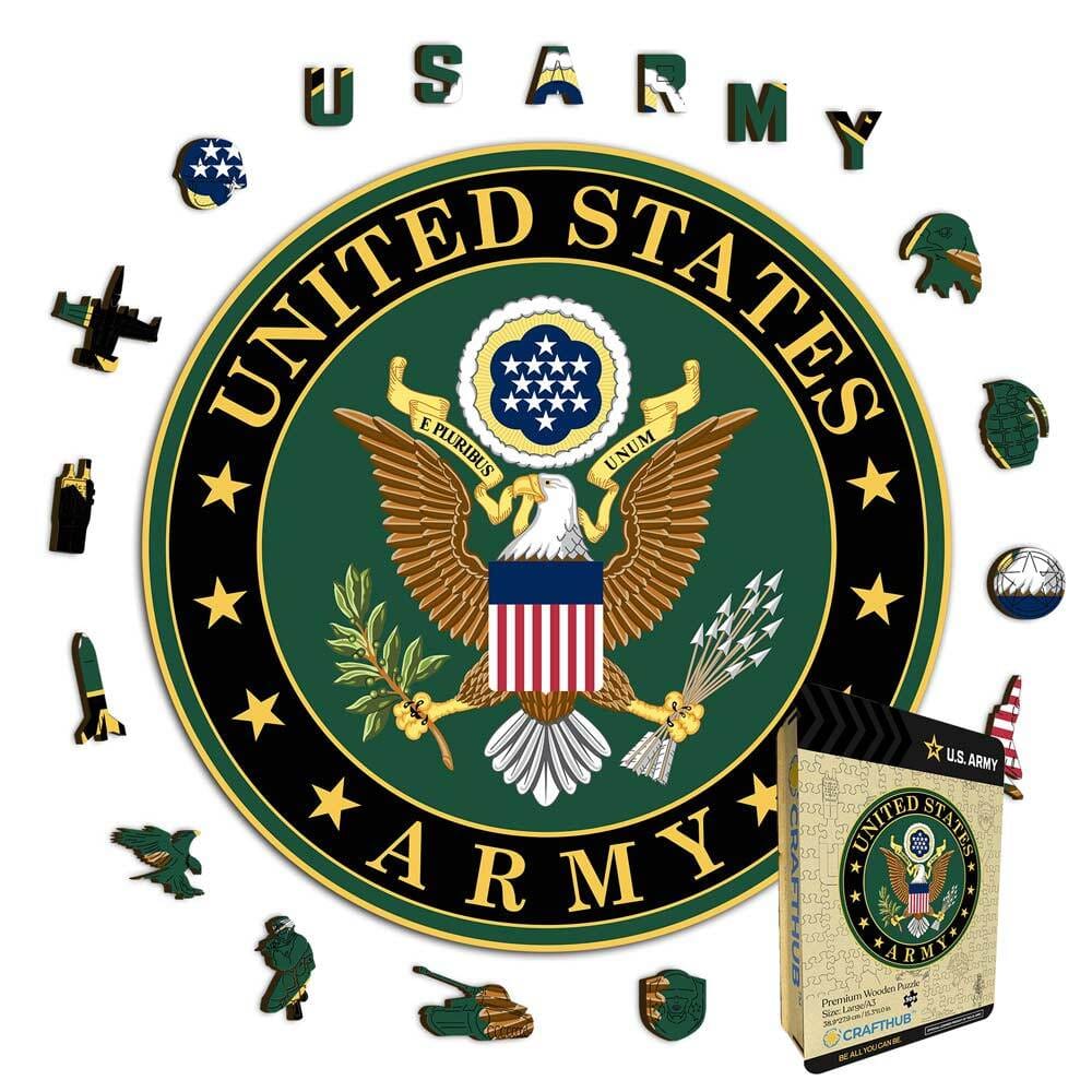 The United States Army - Wooden Jigsaw Puzzle