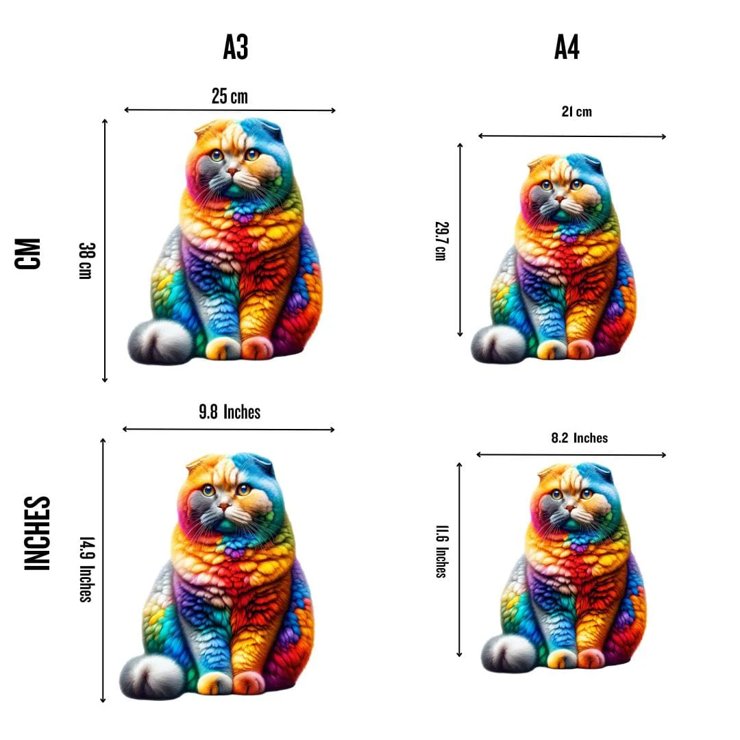 Scottish Fold Cat - Jigsaw Puzzle