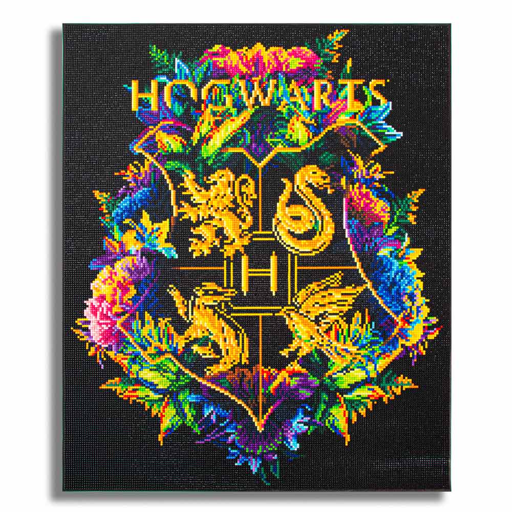 Hogwarts Crest - Diamond Painting Kit