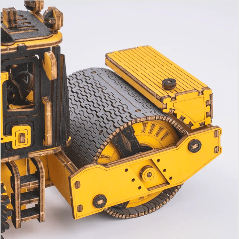 Road Roller Engineering Vehicle 3D Puzzle