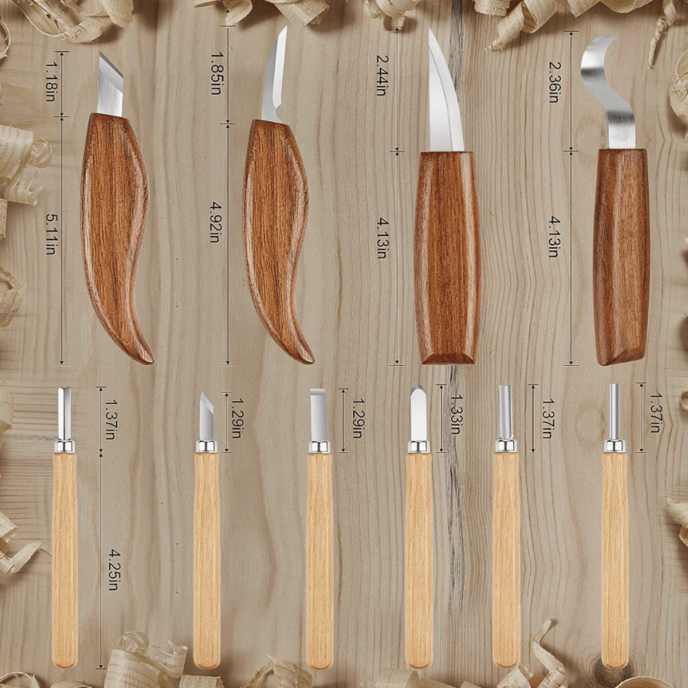 ALL IN 1 WOOD CARVING TOOLKIT