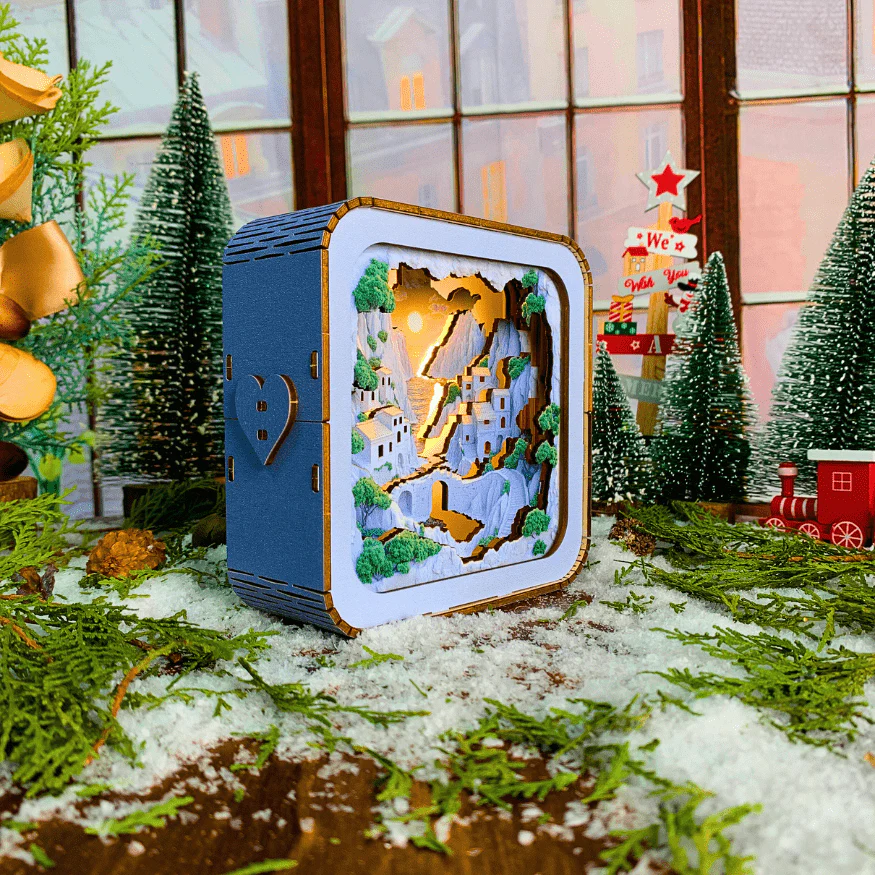 Coastal Sunset - 3D Puzzle Night Lamp