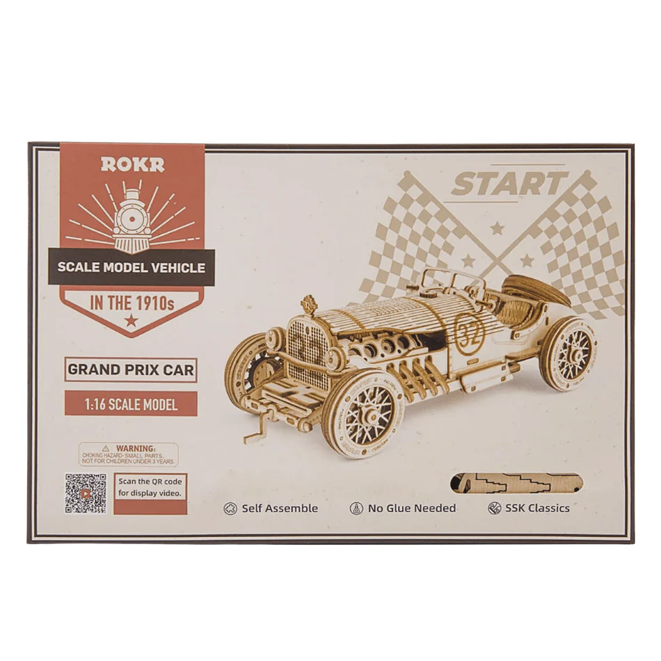 Grand Prix Car 3D Puzzle