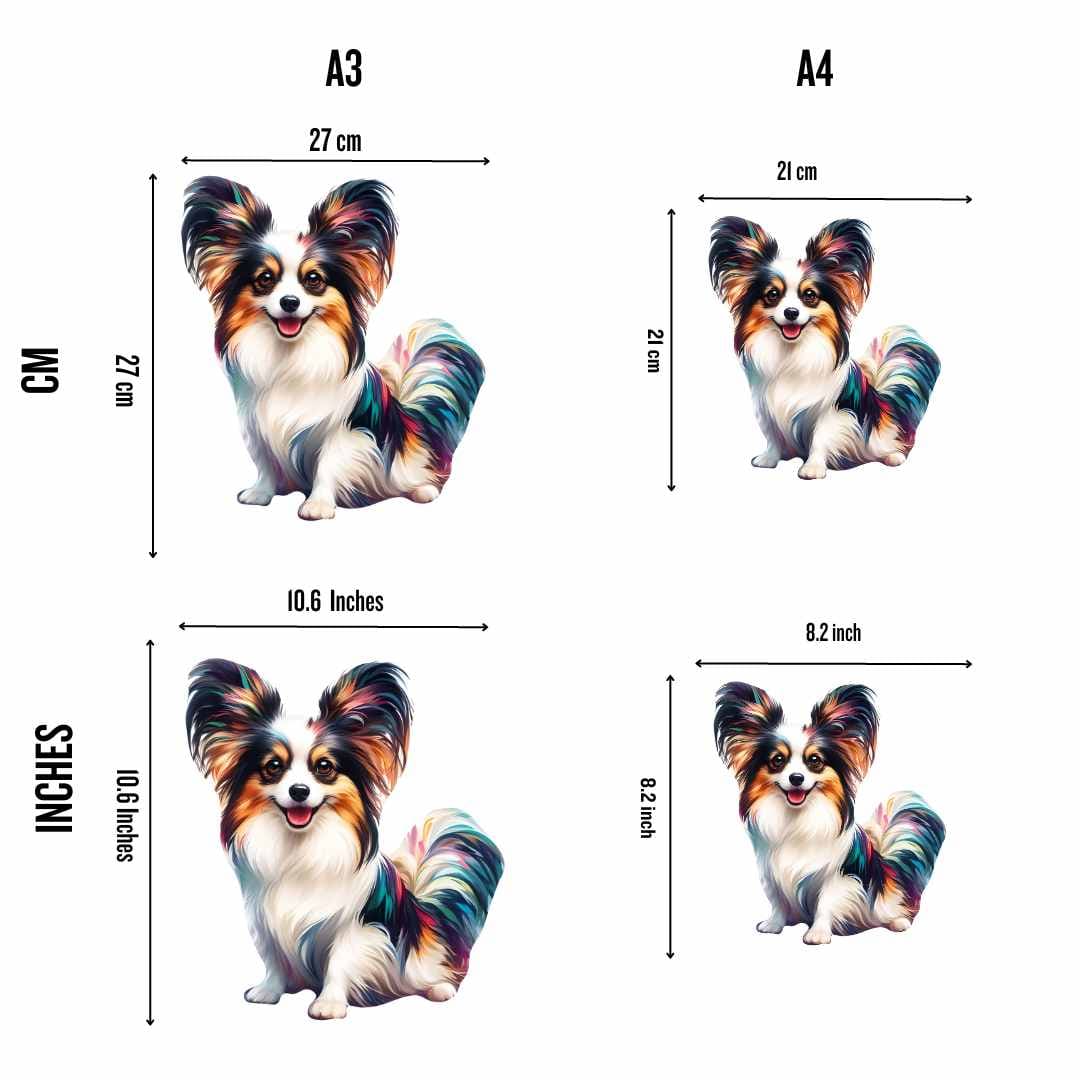 Papillon Dog - Jigsaw Puzzle
