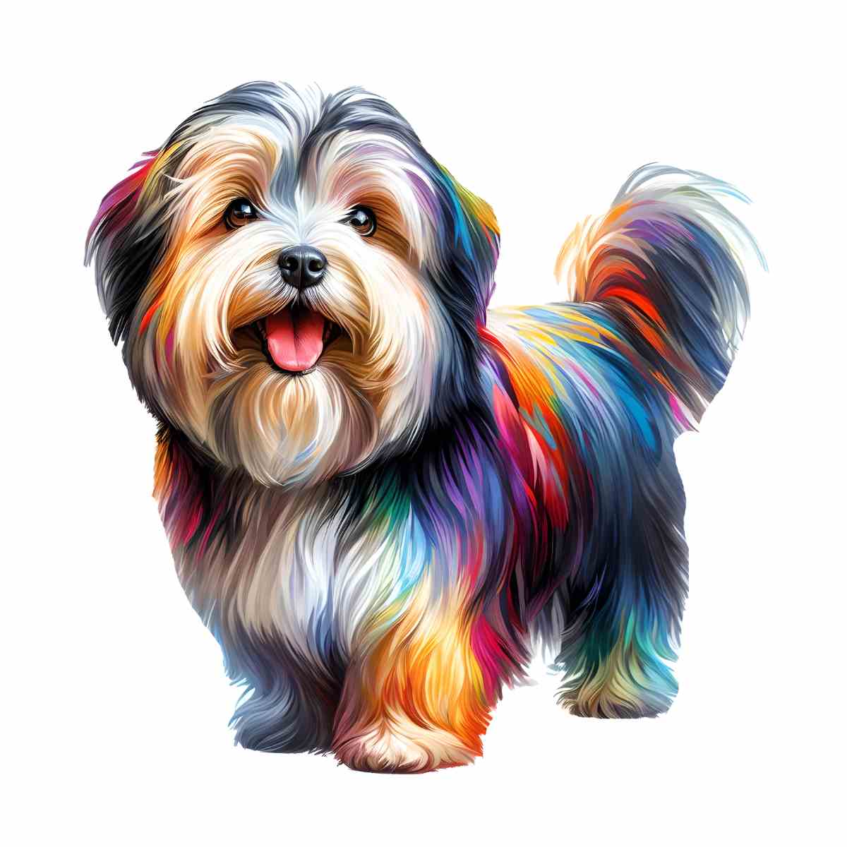 Tibetan Terrier Dog - Jigsaw Puzzle