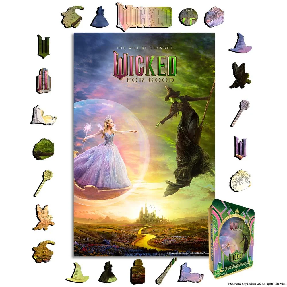 Wicked For Good - Wooden Jigsaw Puzzle