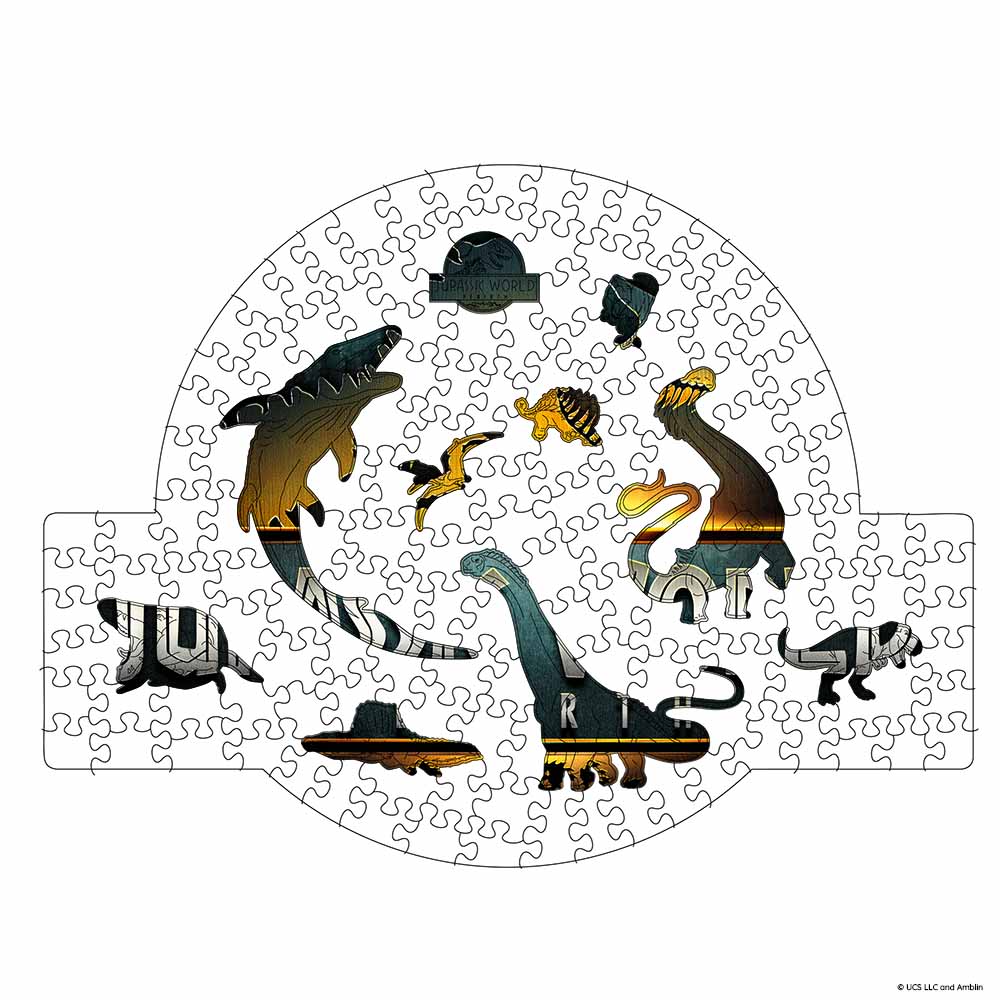Jurassic World Rebirth - Wooden Jigsaw Puzzle