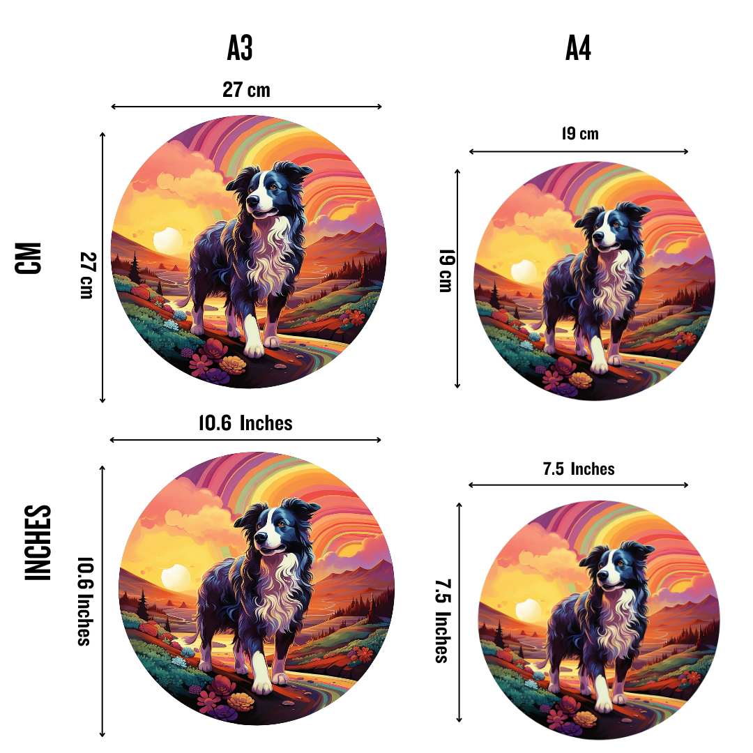 Border Collie Dog - Jigsaw Puzzle