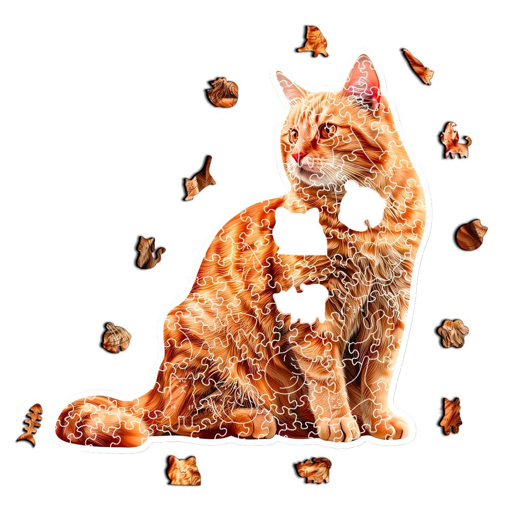 Ginger Cat - Jigsaw Puzzle