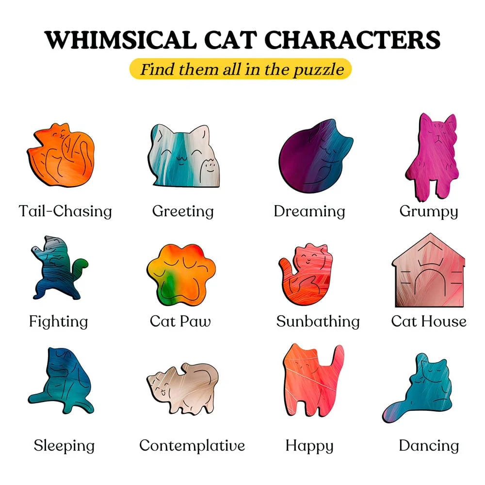 British Longhair Cat - Jigsaw Puzzle