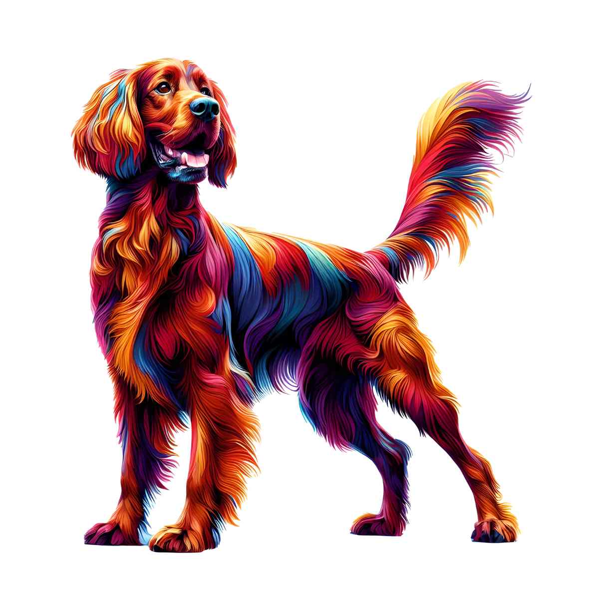 Red Setter / Irish Setter Dog - Jigsaw Puzzle