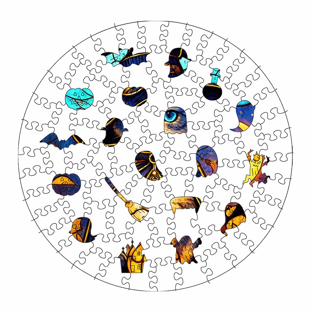 Midnight Cat - Jigsaw Puzzle