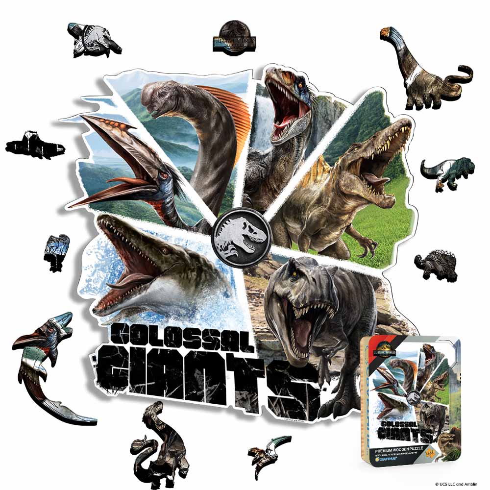 Colossal Giants - Wooden Jigsaw Puzzle