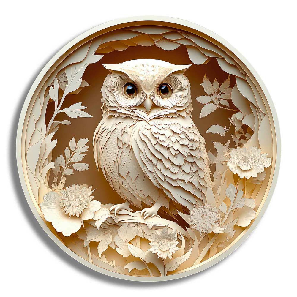 Sculpted Owl - Jigsaw Puzzle